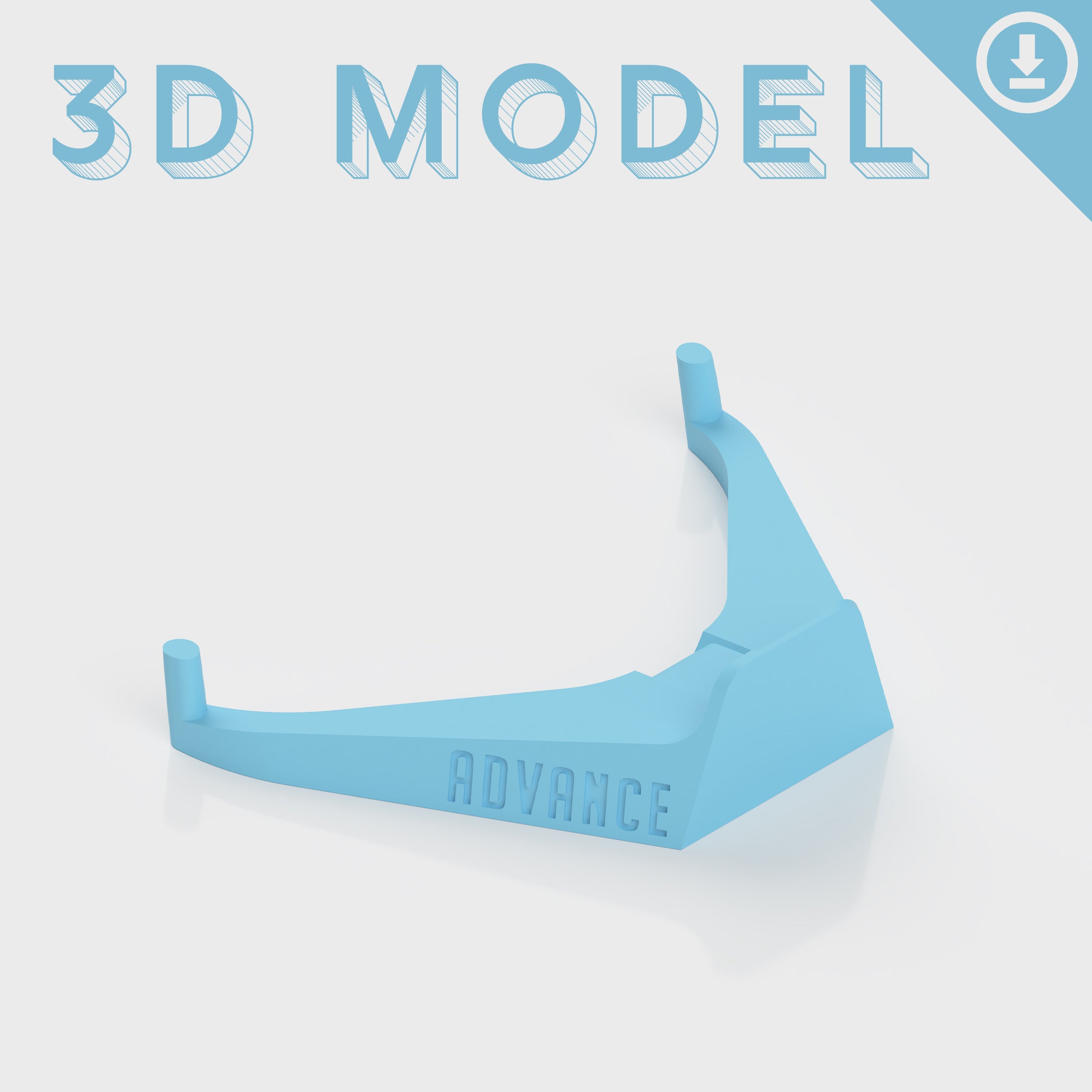 INCOG Stand for Game Boy Advance - Printable 3D Model