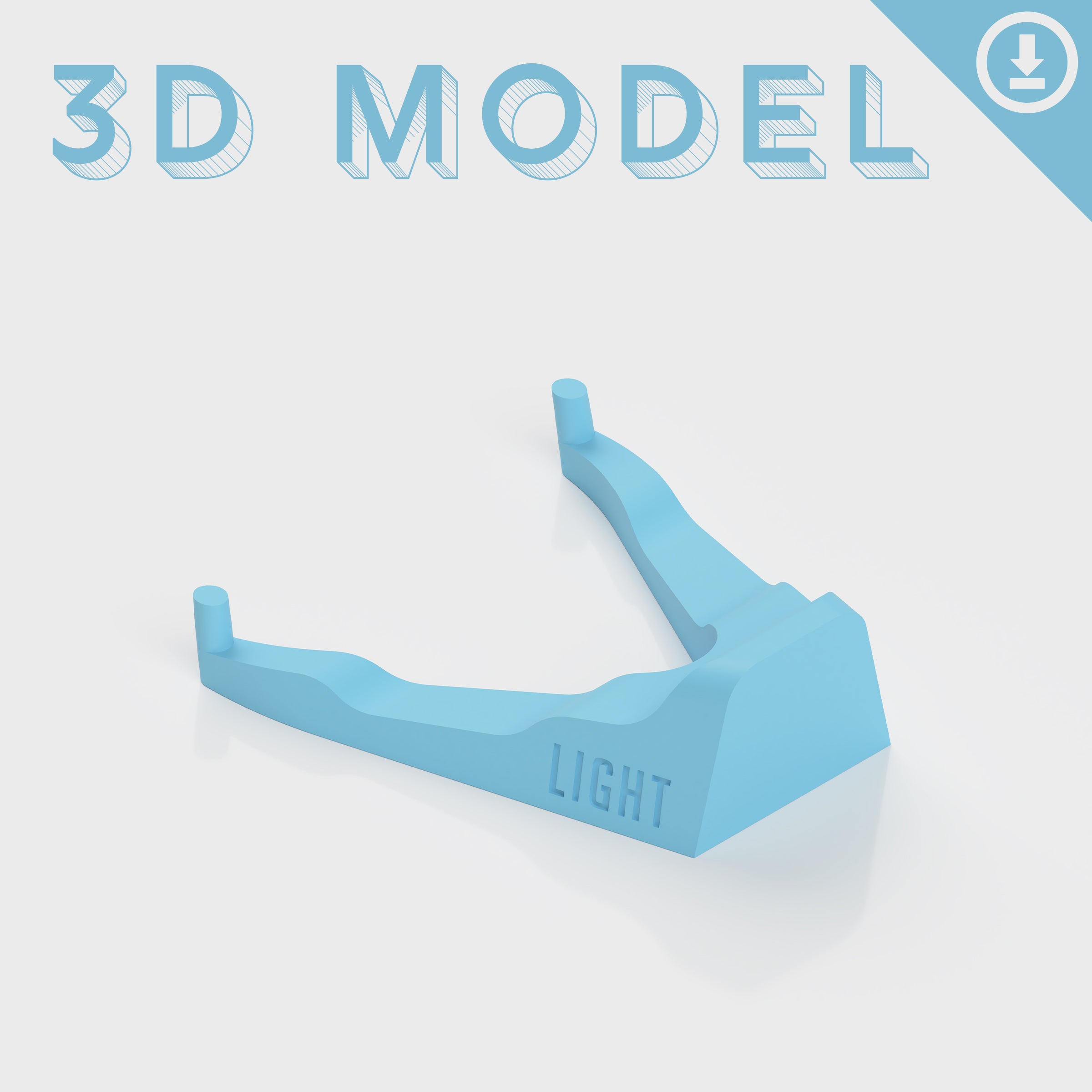 INCOG Stand for Game Boy Light - Printable 3D Model